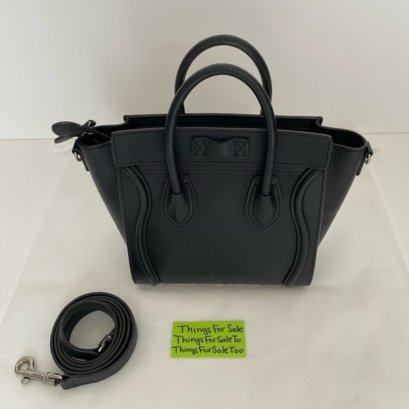 Celine Nano Luggage Tote Pheobe Philo Bag - Picture 5 of 6